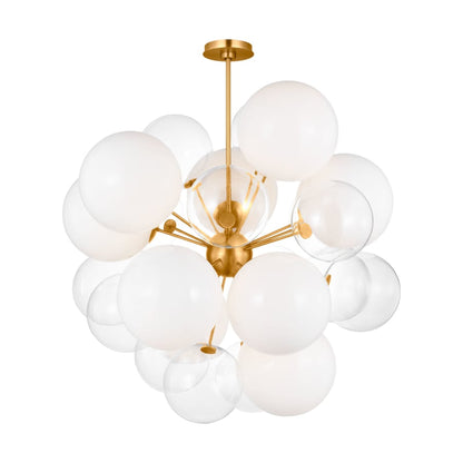Visual Comfort Aria 9 Light 38" Wide Sputnik Chandelier