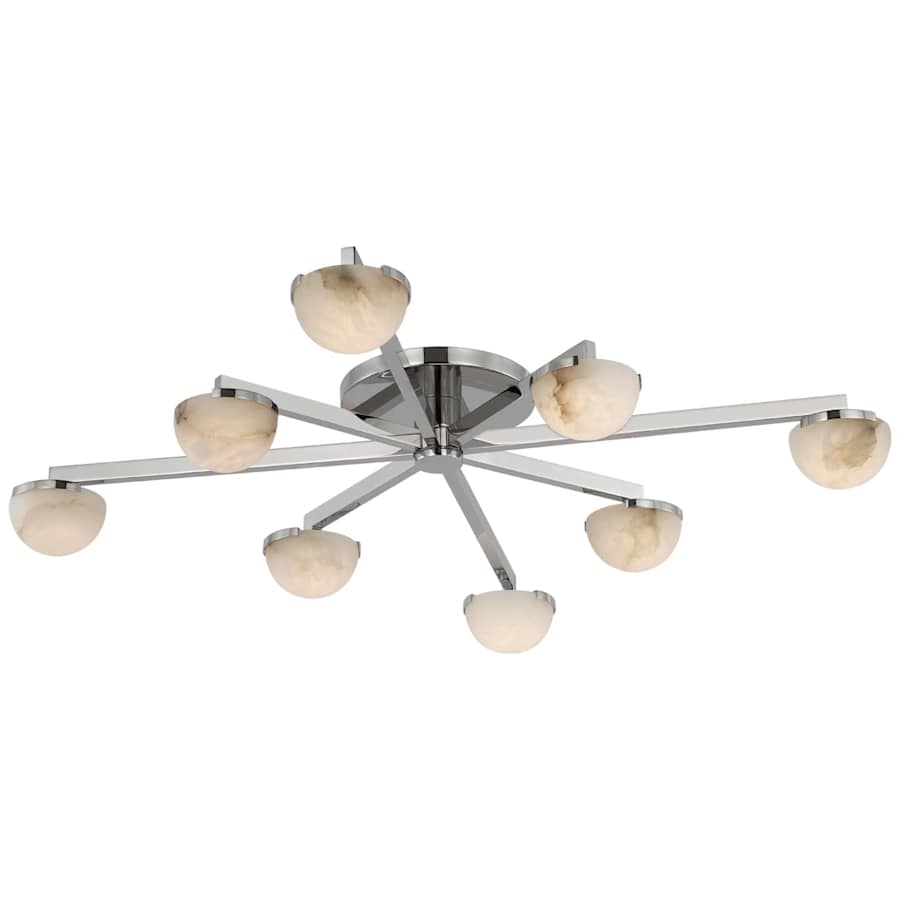 Visual Comfort Pedra 8 Light 36" Wide LED Flush Mount Ceiling Fixture