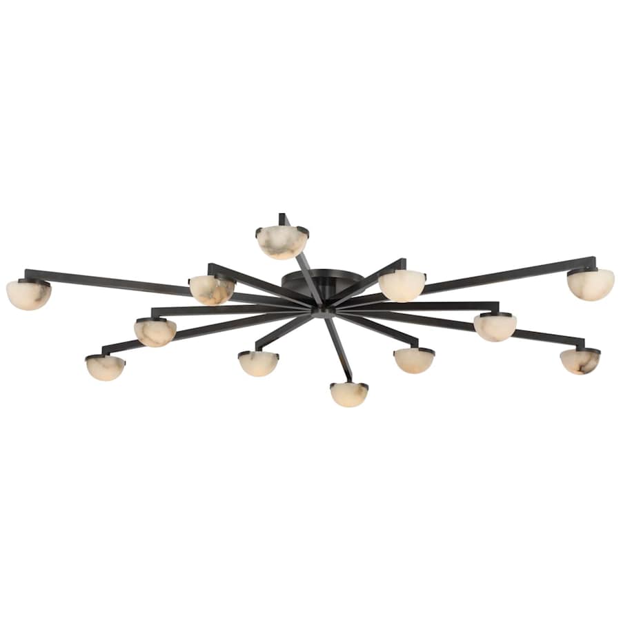 Visual Comfort Pedra 60" Wide LED Flush Mount Ceiling Fixture