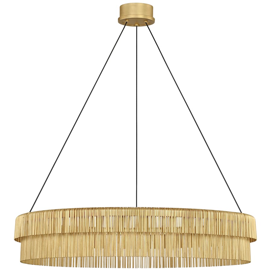 Visual Comfort Differo 34" Wide LED Ring Chandelier