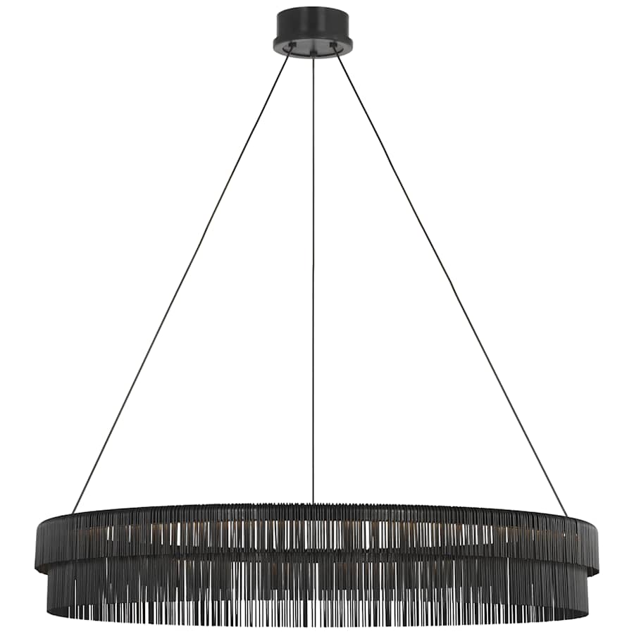 Visual Comfort Differo 40" Wide LED Ring Chandelier