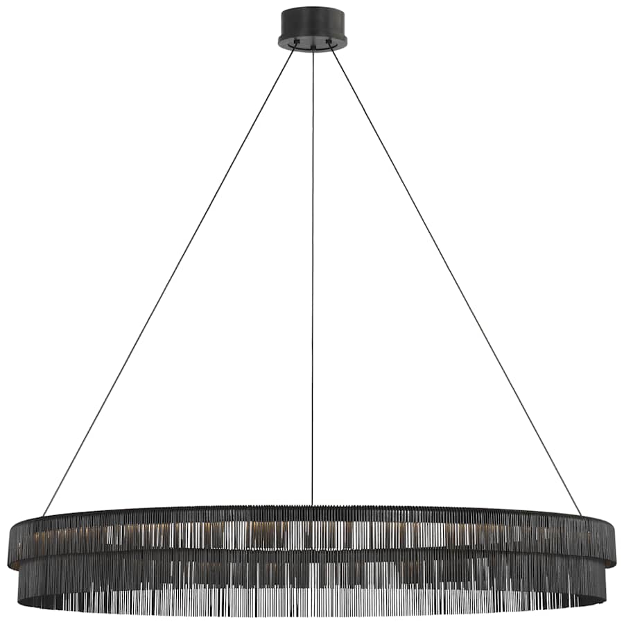 Visual Comfort Differo 50" Wide LED Ring Chandelier