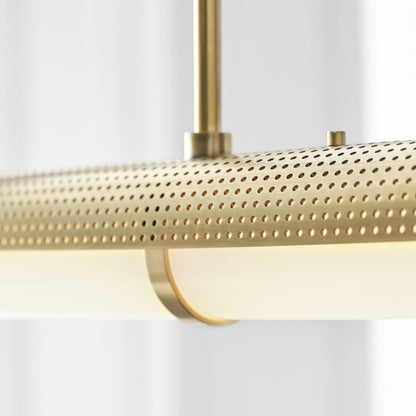 Visual Comfort Precision 50" Wide LED Linear Pendant
