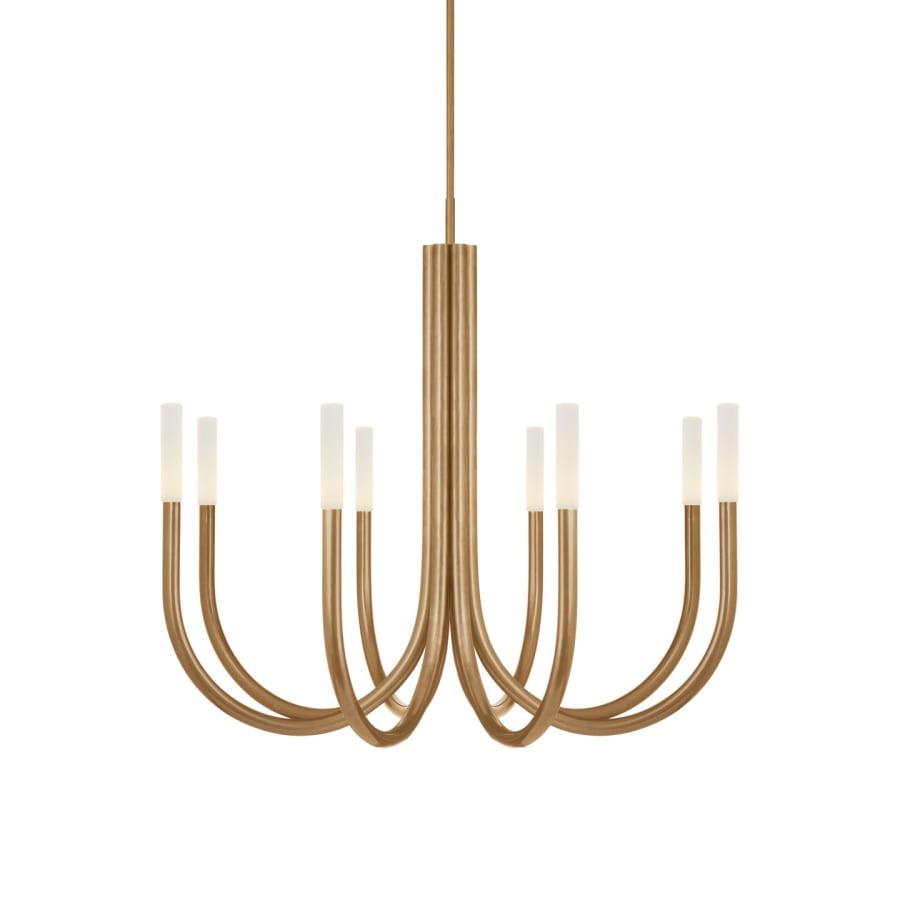 Visual Comfort Rousseau 38" Wide LED Crystal Chandelier
