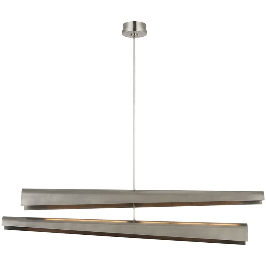 Visual Comfort Piel 52" Wide LED Linear Chandelier