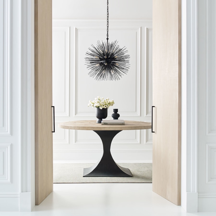 Visual Comfort Strada 28" Sputnik Style Chandelier by Kelly Wearstler