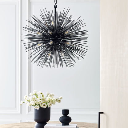 Visual Comfort Strada 28" Sputnik Style Chandelier by Kelly Wearstler