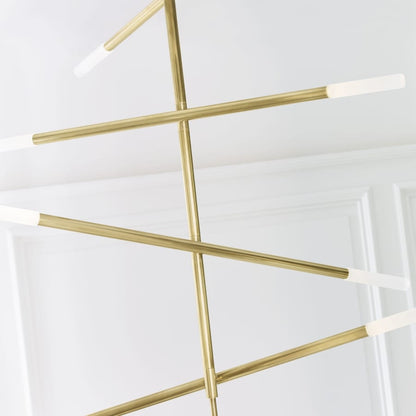 Visual Comfort Rousseau 48" Large Articulating Chandelier by Kelly Wearstler