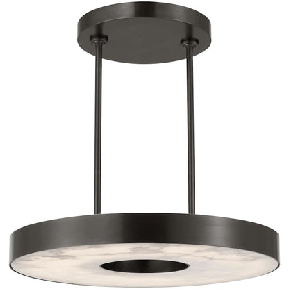 Visual Comfort Wyllis 24" Wide LED Ring Chandelier