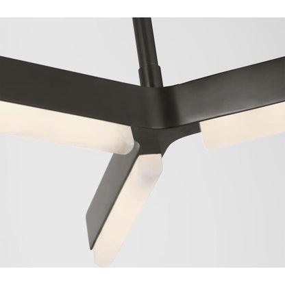 Visual Comfort Linea 55" Wide LED Linear Chandelier