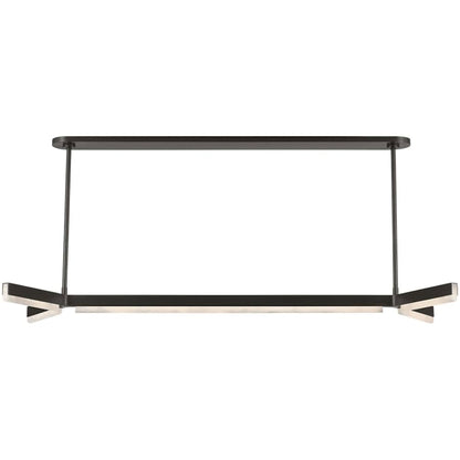 Visual Comfort Linea 55" Wide LED Linear Chandelier