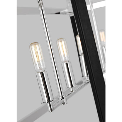 Visual Comfort Hadley 5 Light 49" Wide Linear Chandelier