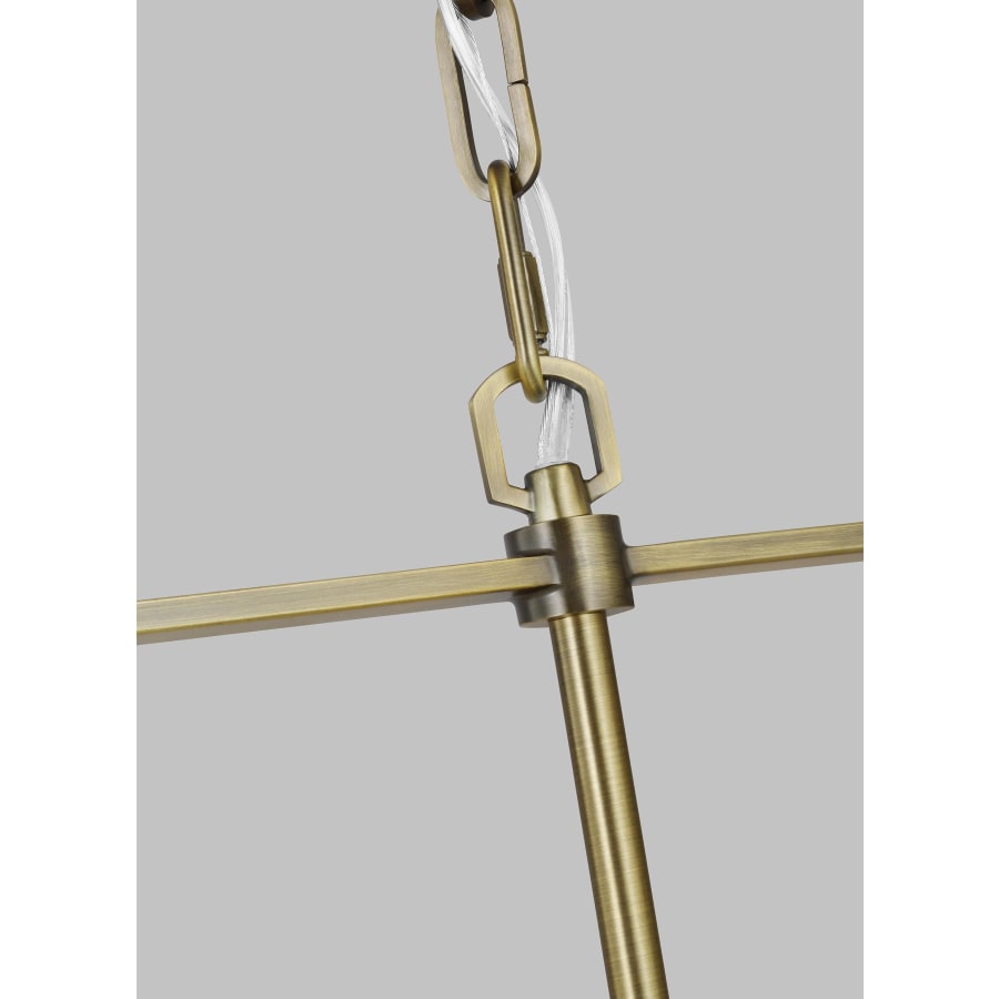 Visual Comfort Hadley 5 Light 49" Wide Linear Chandelier