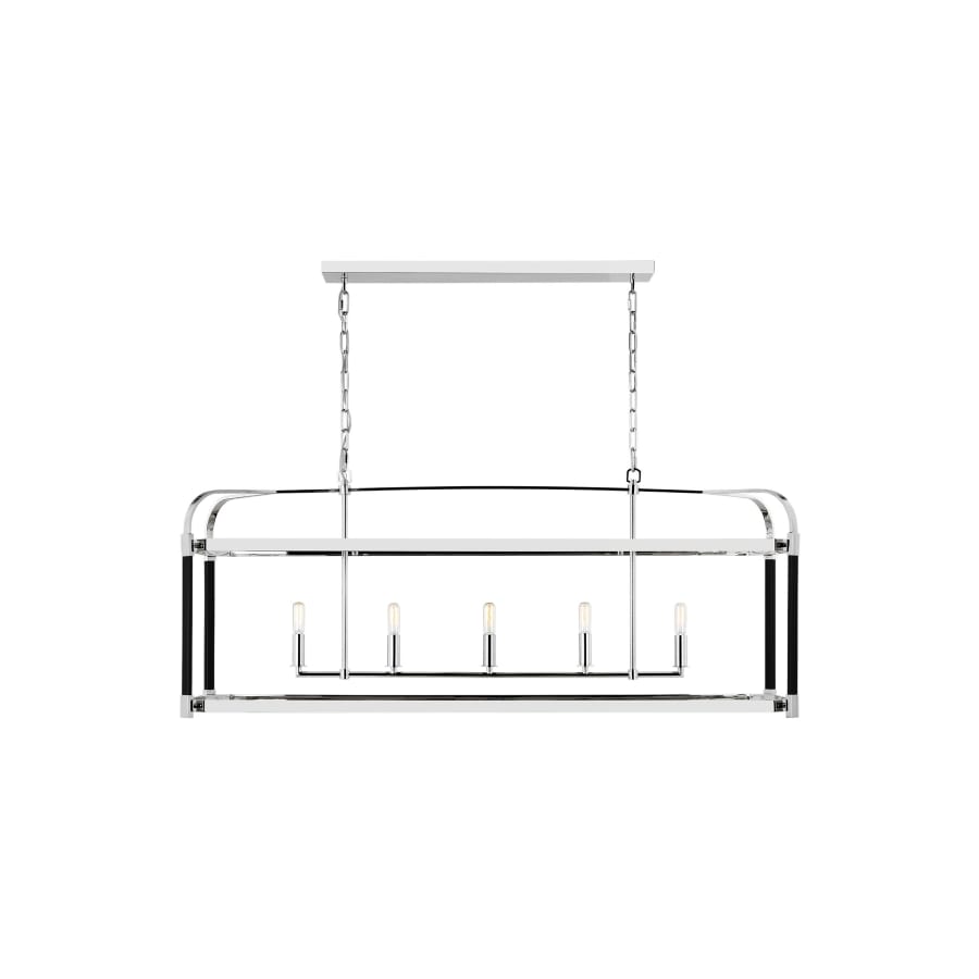 Visual Comfort Hadley 5 Light 49" Wide Linear Chandelier