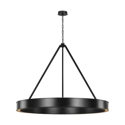 Visual Comfort Leonard 48" Wide LED Ring Chandelier