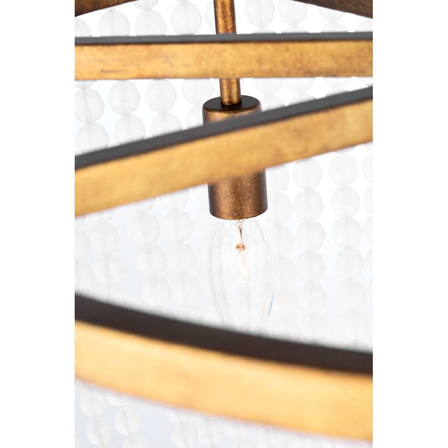 Visual Comfort Bellecour 8 Light 24" Wide Crystal Drum Chandelier