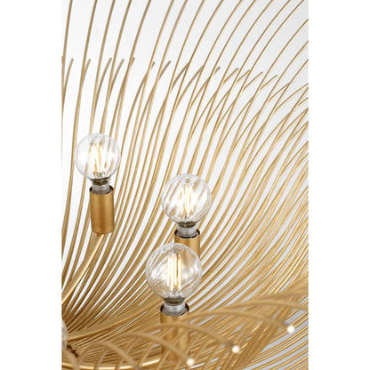 Visual Comfort Dorelle 8 Light 42" Wide Abstract Chandelier