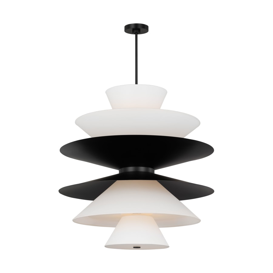Visual Comfort Chambord 16 Light 34" Wide Pendant with Paper Shades