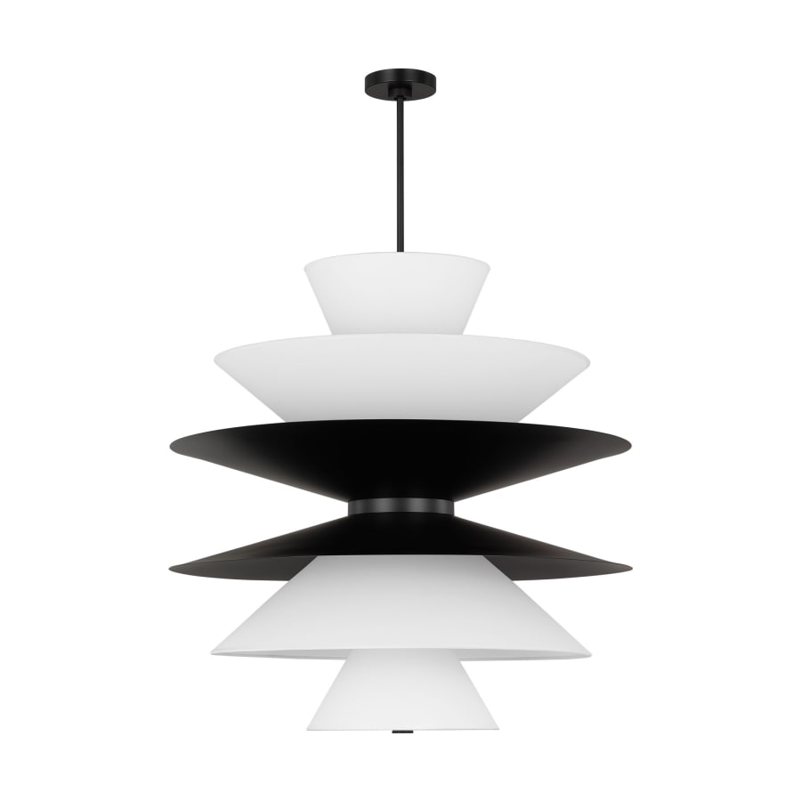 Visual Comfort Chambord 16 Light 34" Wide Pendant with Paper Shades