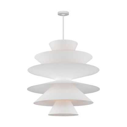 Visual Comfort Chambord 16 Light 34" Wide Pendant with Paper Shades