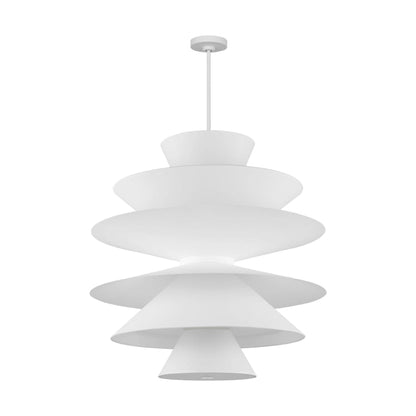 Visual Comfort Chambord 16 Light 34" Wide Pendant with Paper Shades