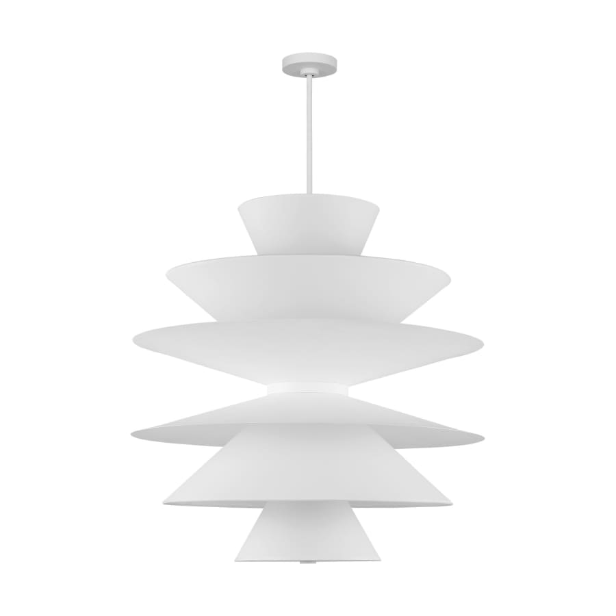 Visual Comfort Chambord 16 Light 34" Wide Pendant with Paper Shades
