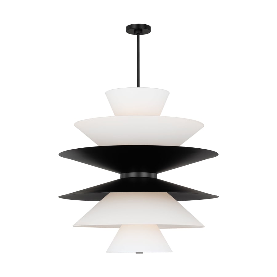 Visual Comfort Chambord 16 Light 34" Wide Pendant with Paper Shades
