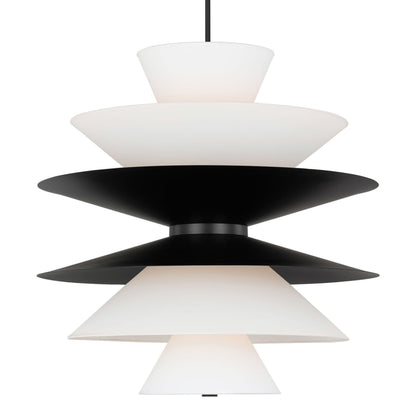 Visual Comfort Chambord 16 Light 34" Wide Pendant with Paper Shades