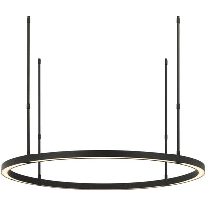 Visual Comfort Stagger 30" Wide Ring Chandelier