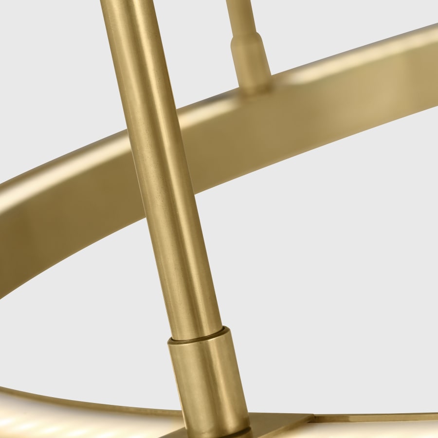 Visual Comfort Stagger 30" Wide Ring Chandelier