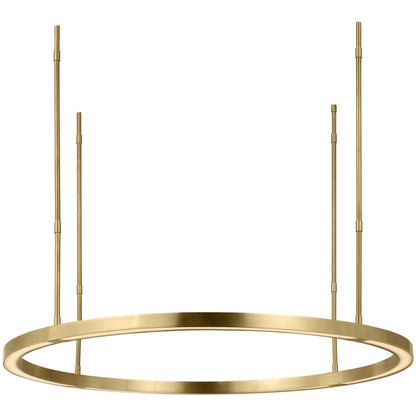 Visual Comfort Stagger 30" Wide Ring Chandelier