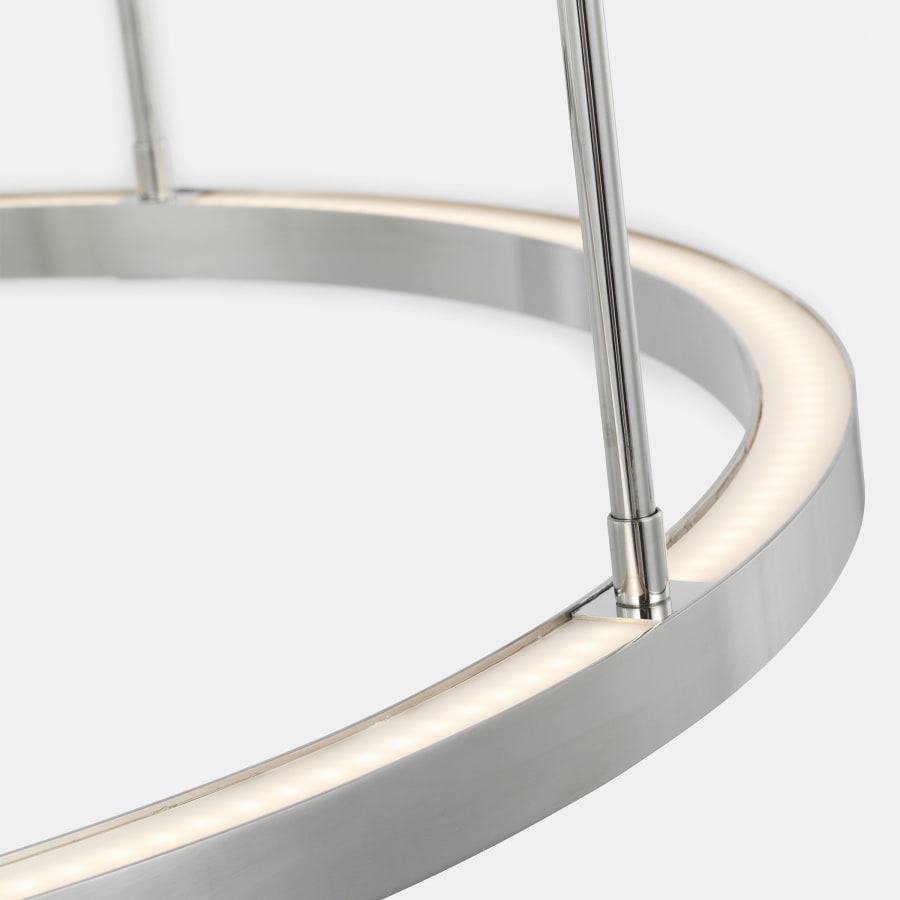 Visual Comfort Stagger 30" Wide Ring Chandelier