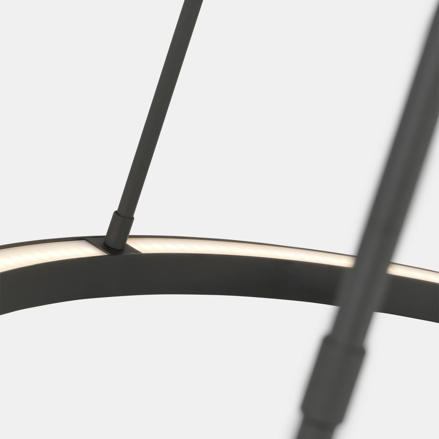Visual Comfort Stagger 36" Wide Ring Chandelier