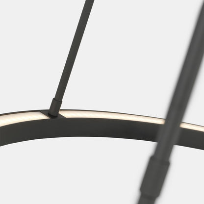 Visual Comfort Stagger 36" Wide Ring Chandelier