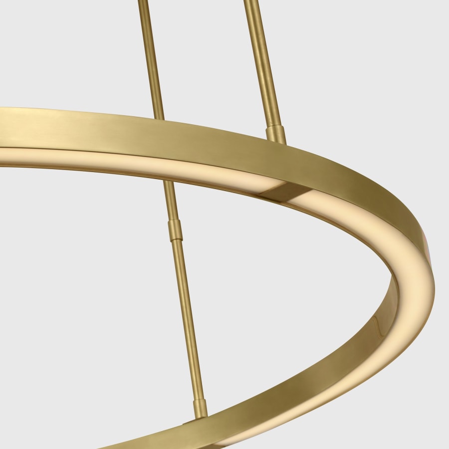 Visual Comfort Stagger 36" Wide Ring Chandelier