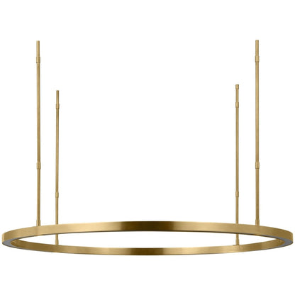 Visual Comfort Stagger 36" Wide Ring Chandelier