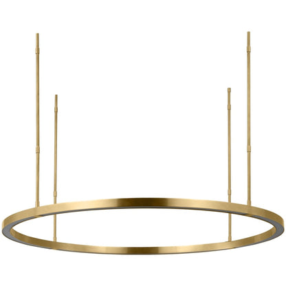 Visual Comfort Stagger 36" Wide Ring Chandelier