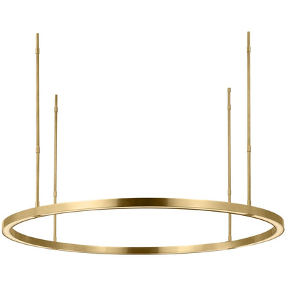 Visual Comfort Stagger 36" Wide Ring Chandelier