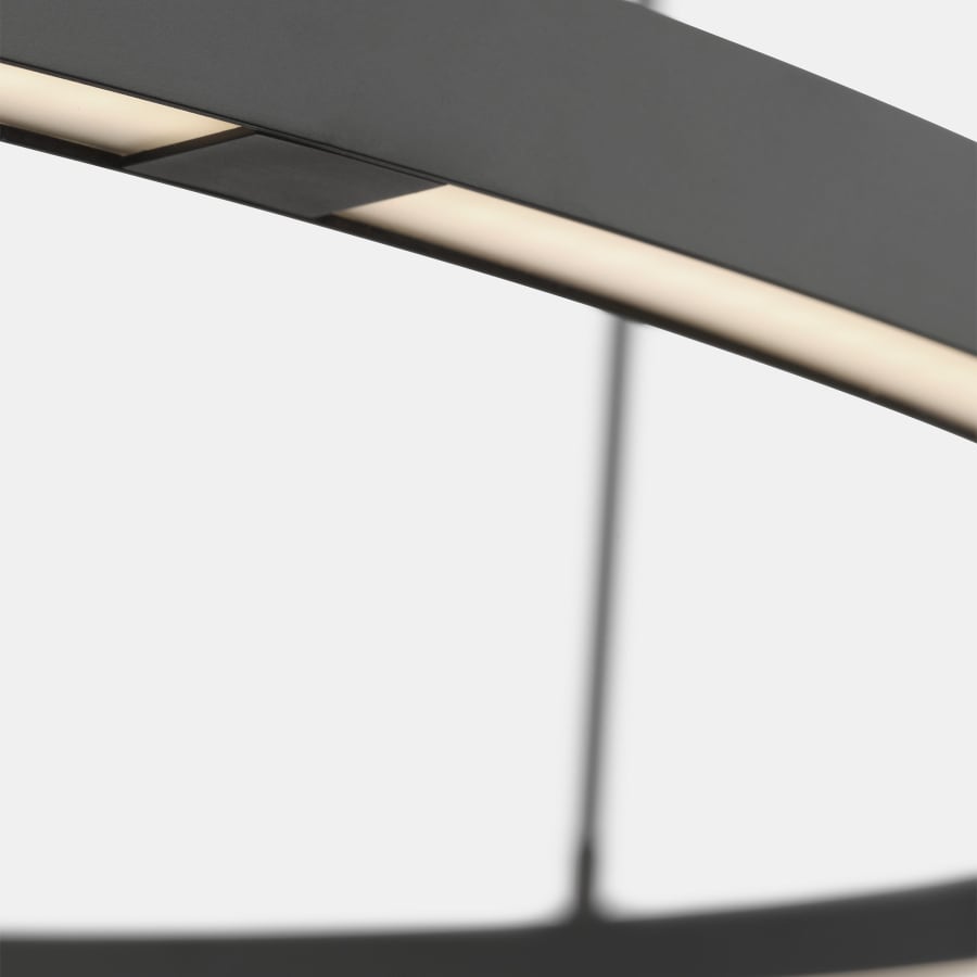 Visual Comfort Stagger 48" Wide Ring Chandelier