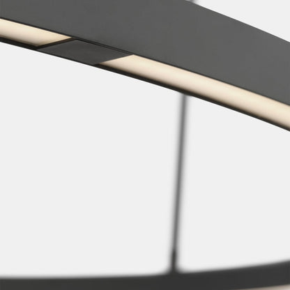 Visual Comfort Stagger 48" Wide Ring Chandelier