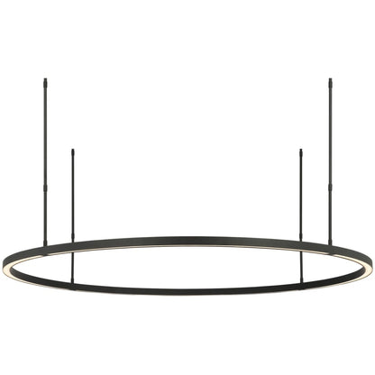 Visual Comfort Stagger 48" Wide Ring Chandelier