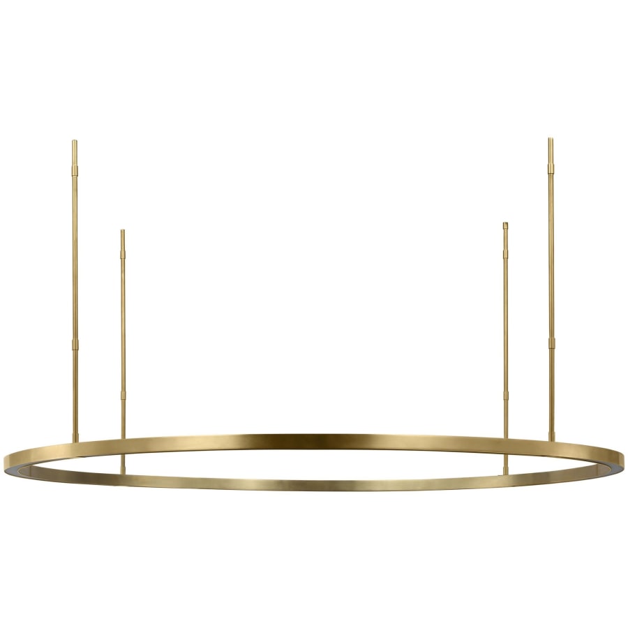 Visual Comfort Stagger 48" Wide Ring Chandelier