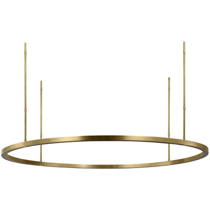 Visual Comfort Stagger 48" Wide Ring Chandelier