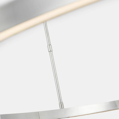 Visual Comfort Stagger 48" Wide Ring Chandelier