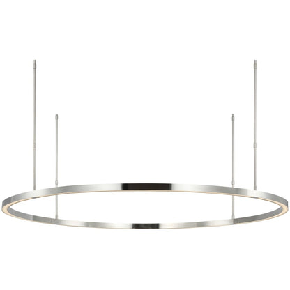 Visual Comfort Stagger 48" Wide Ring Chandelier
