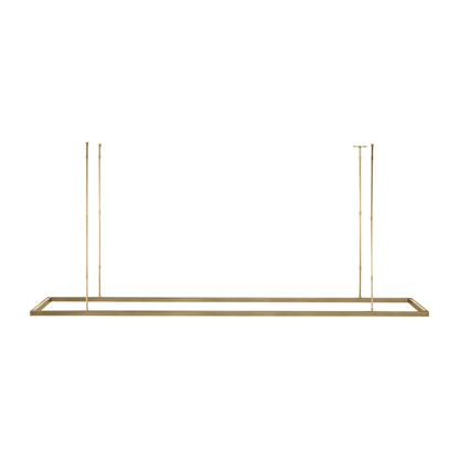 Visual Comfort Stagger 84" Wide Uplight Linear Chandelier