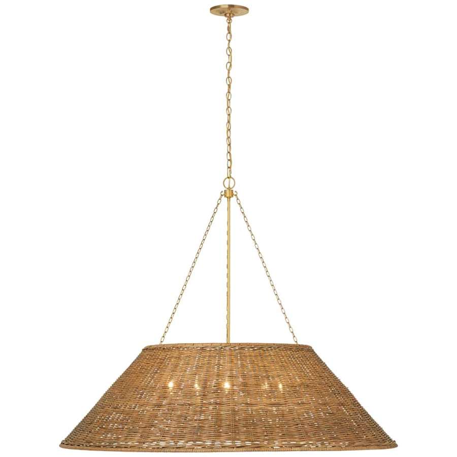Visual Comfort Corinne 5 Light 44" Wide Pendant