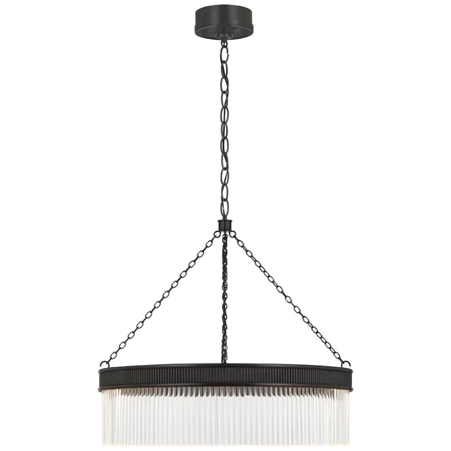 Visual Comfort Menil 27" Wide LED Ring Chandelier