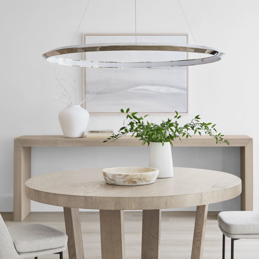 Visual Comfort Encircle 48" Wide LED Ring Chandelier