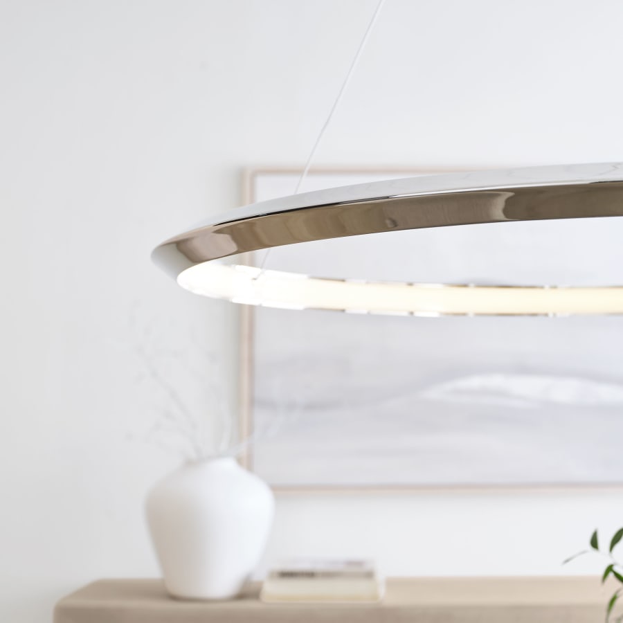 Visual Comfort Encircle 48" Wide LED Ring Chandelier